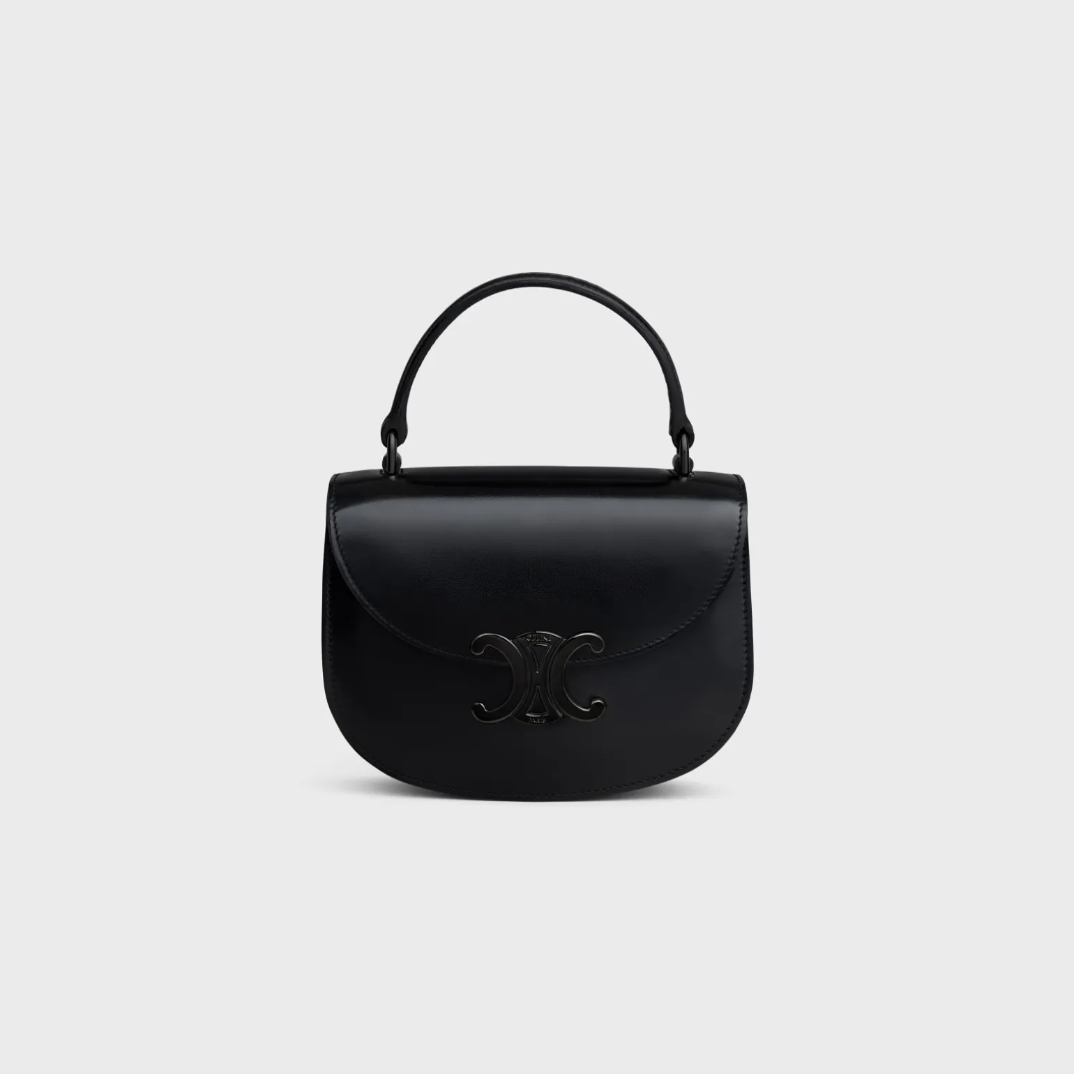 MINI BESACE CLEA in Shiny Calfskin