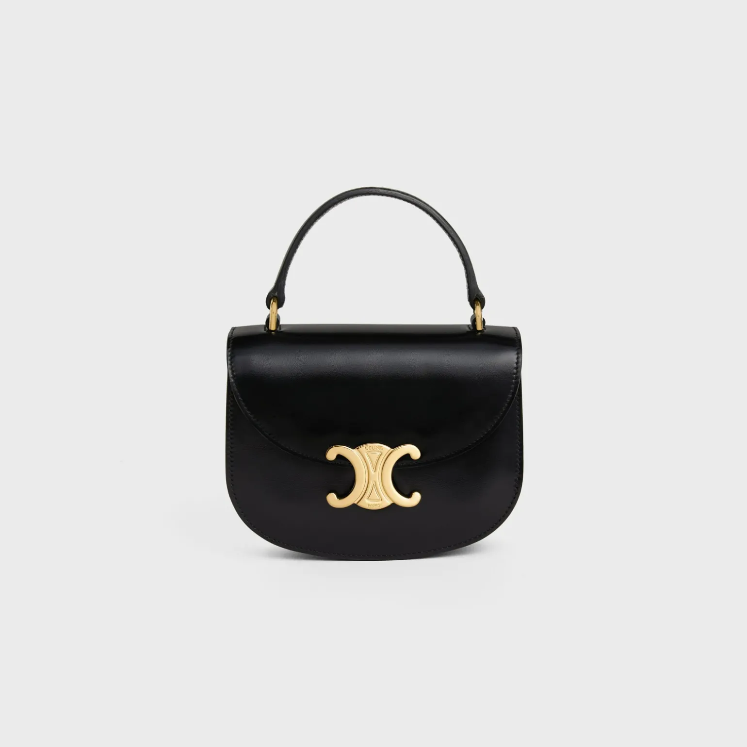 MINI BESACE CLEA in SHINY CALFSKIN