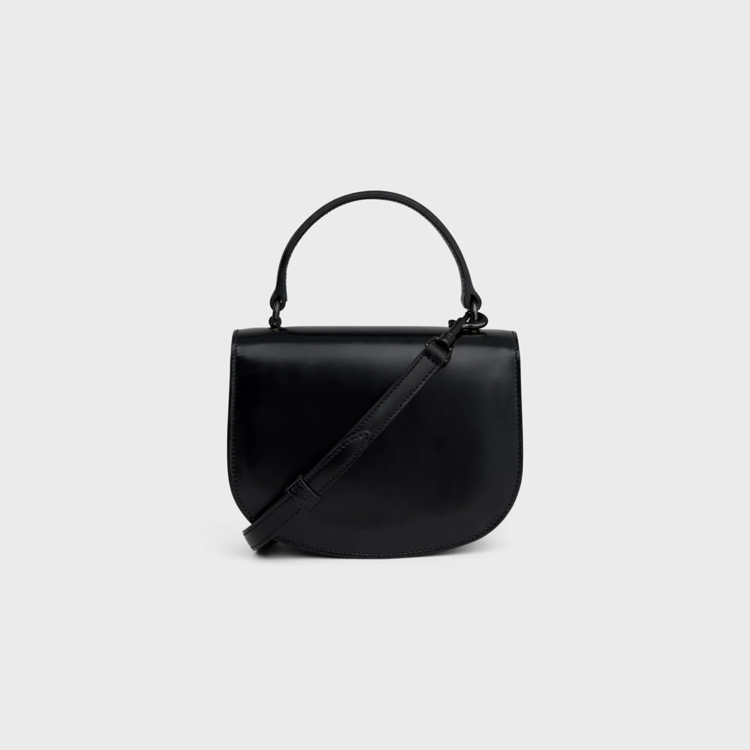 MINI BESACE CLEA in Shiny Calfskin