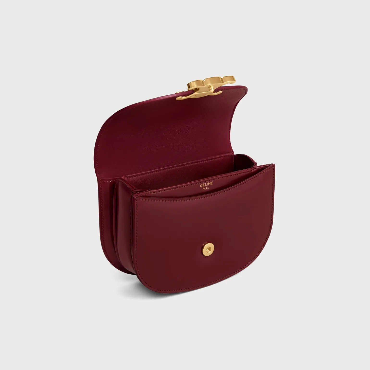 MINI BESACE CLEA in SHINY CALFSKIN