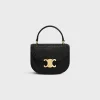 MINI BESACE CLEA in SUEDE CALFSKIN WITH STRASS