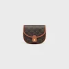 Mini Besace in Triomphe Canvas and calfskin