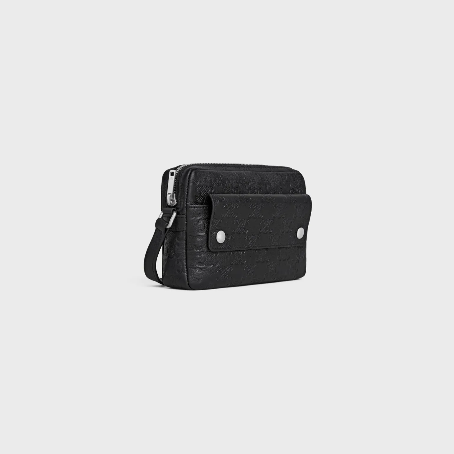 MINI CAMERA BAG in CALFSKIN TRIOMPHE EMBOSSED
