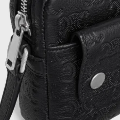 MINI CAMERA BAG in CALFSKIN TRIOMPHE EMBOSSED