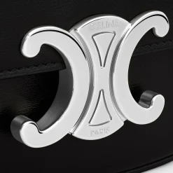 MINI CHAIN CLAUDE in Shiny calfskin