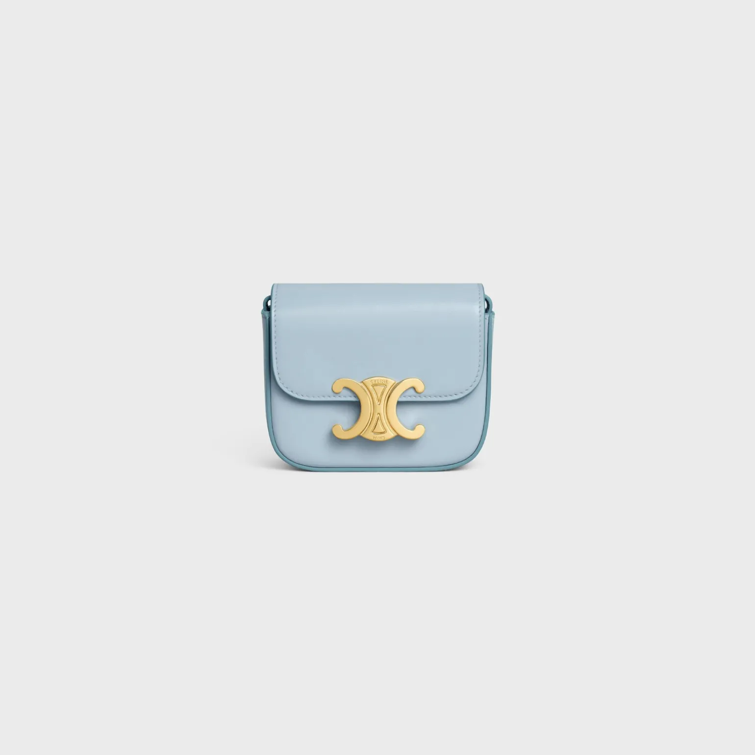 MINI CLAUDE in Shiny calfskin