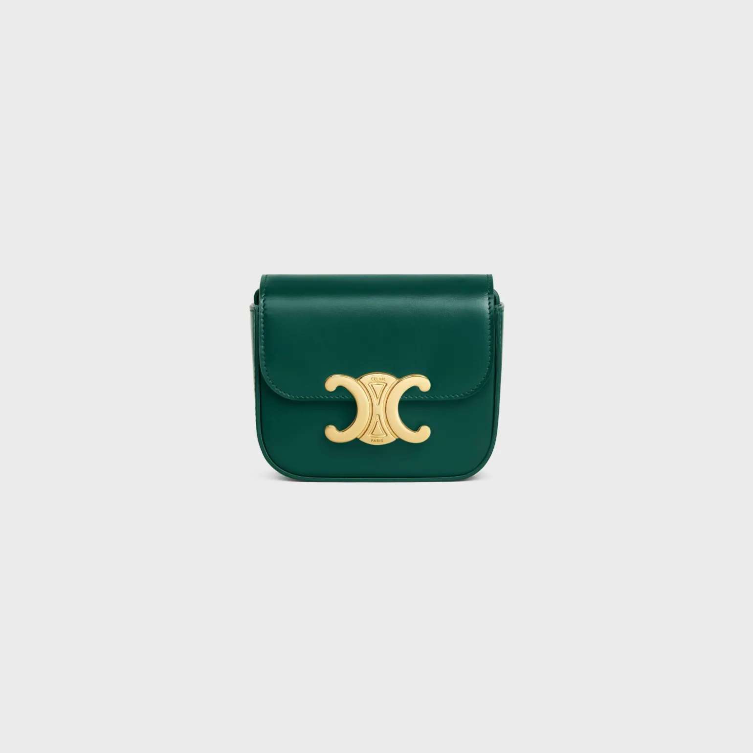 MINI CLAUDE in Shiny calfskin
