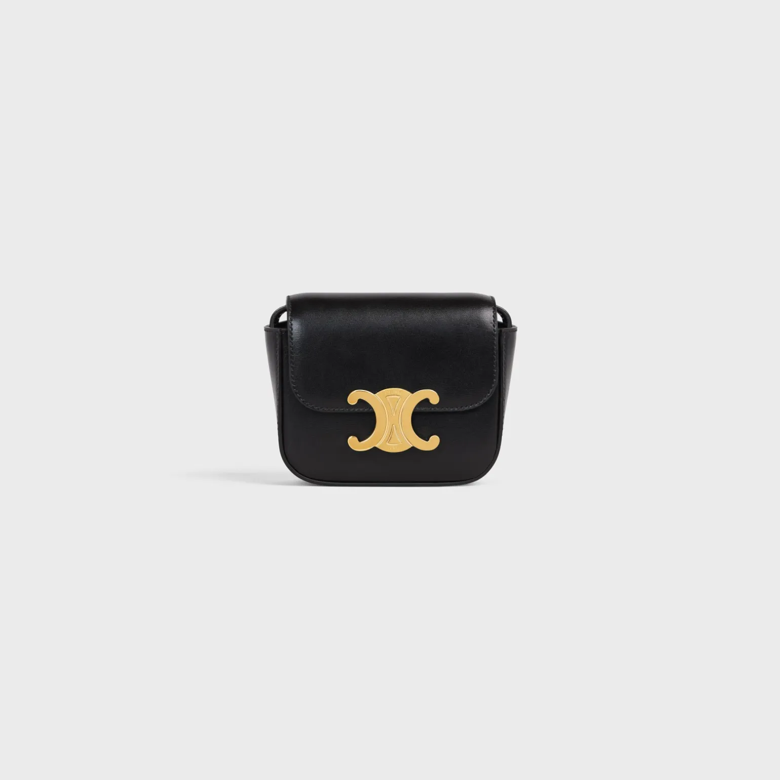 MINI CLAUDE in Shiny calfskin