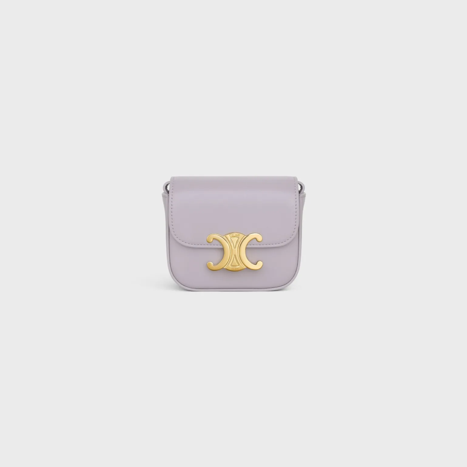 MINI CLAUDE in Shiny calfskin