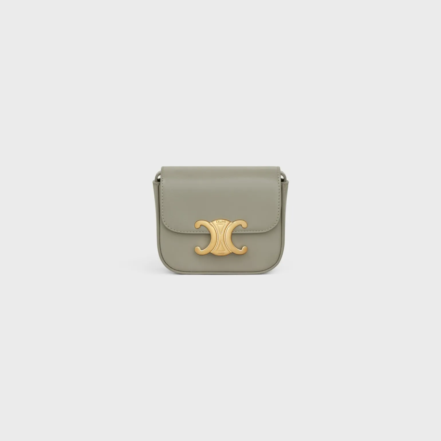 MINI CLAUDE in Shiny calfskin
