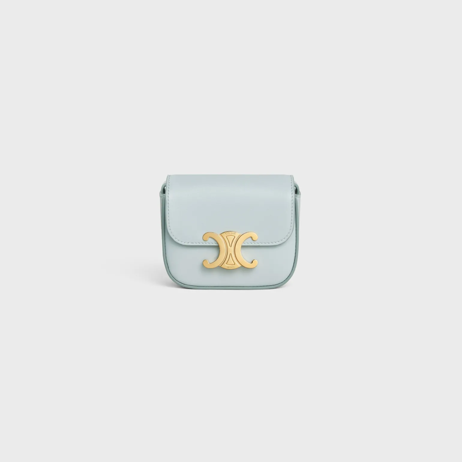 MINI CLAUDE in Shiny calfskin