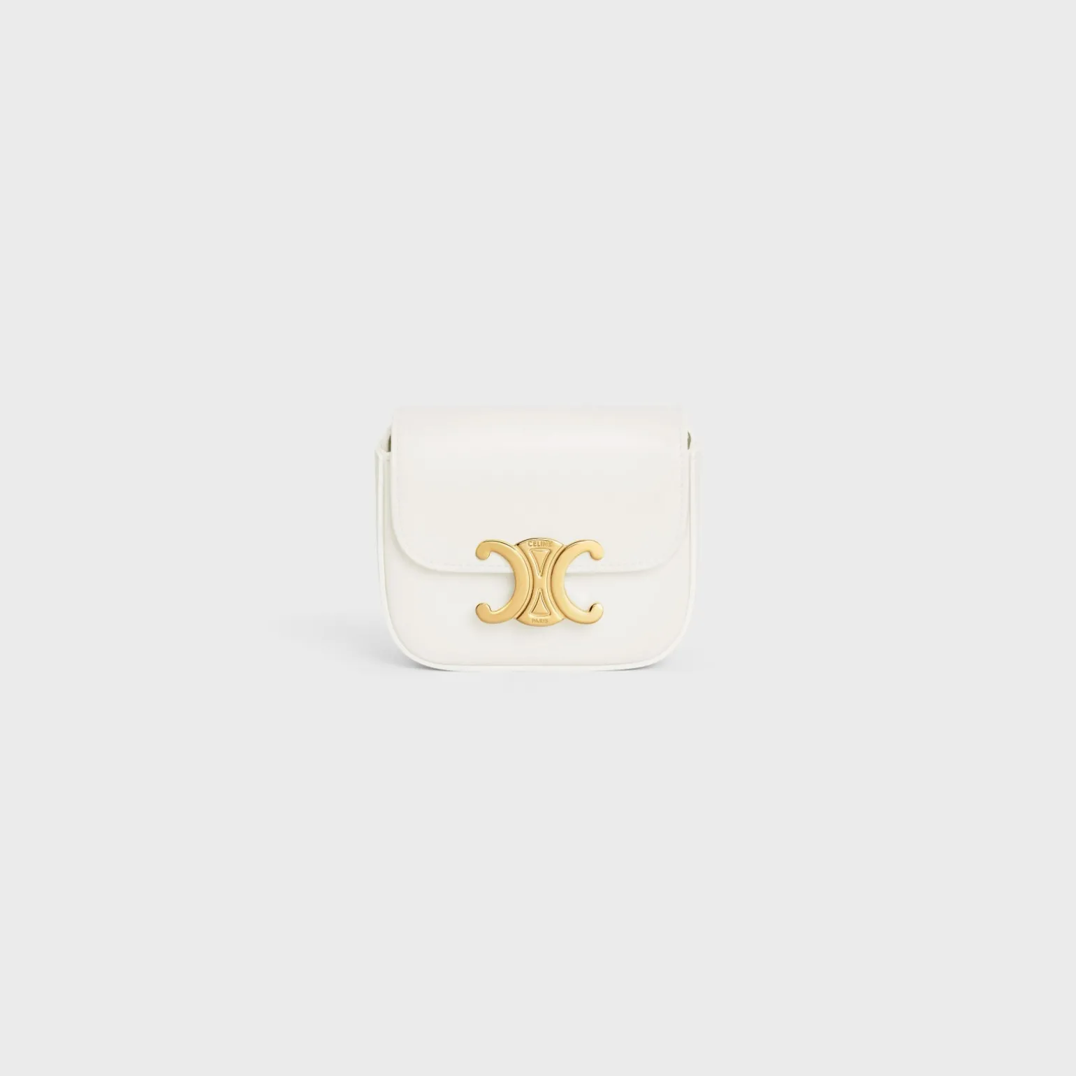 MINI CLAUDE in Shiny calfskin