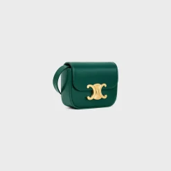 MINI CLAUDE in Shiny calfskin