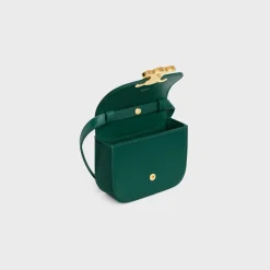 MINI CLAUDE in Shiny calfskin