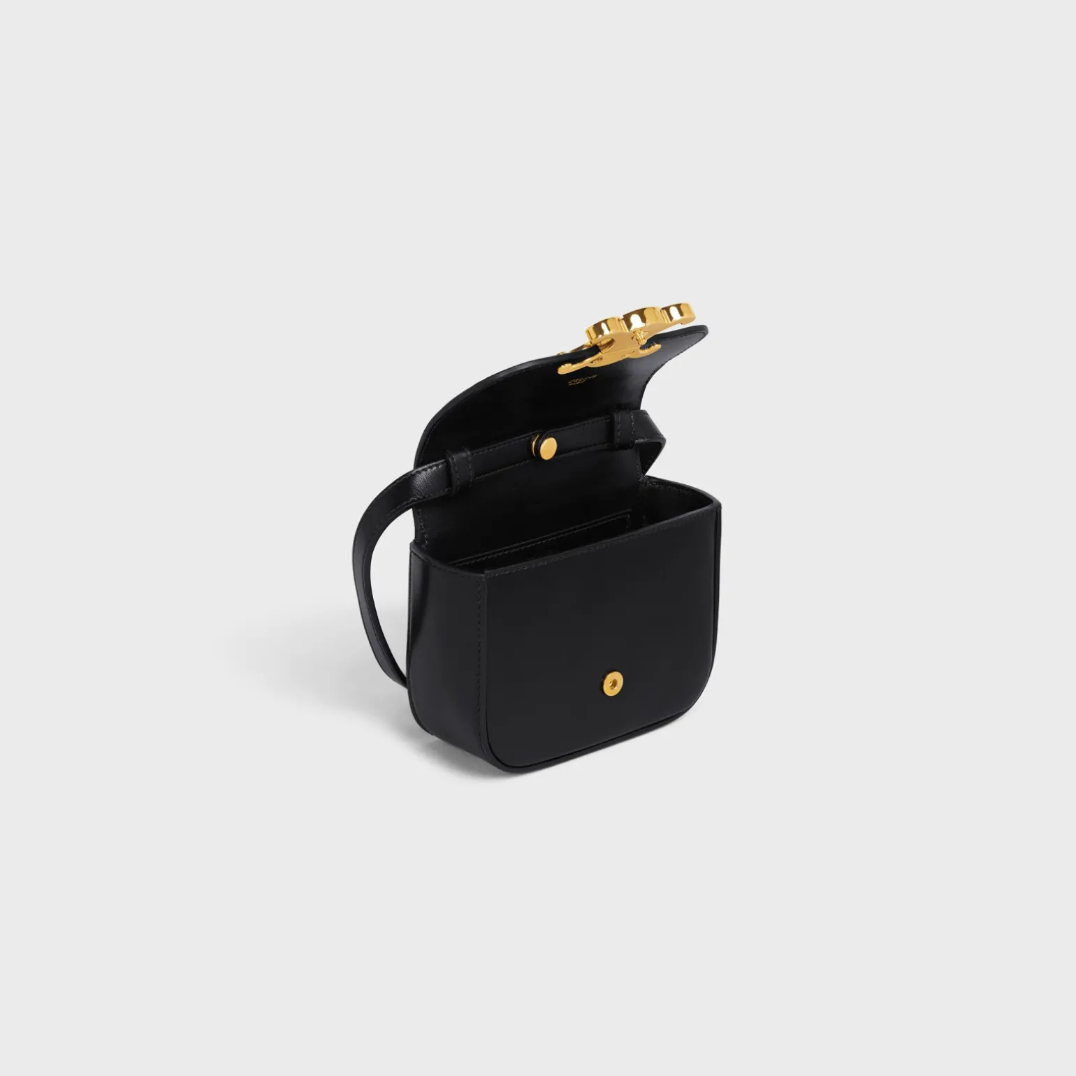 MINI CLAUDE in Shiny calfskin