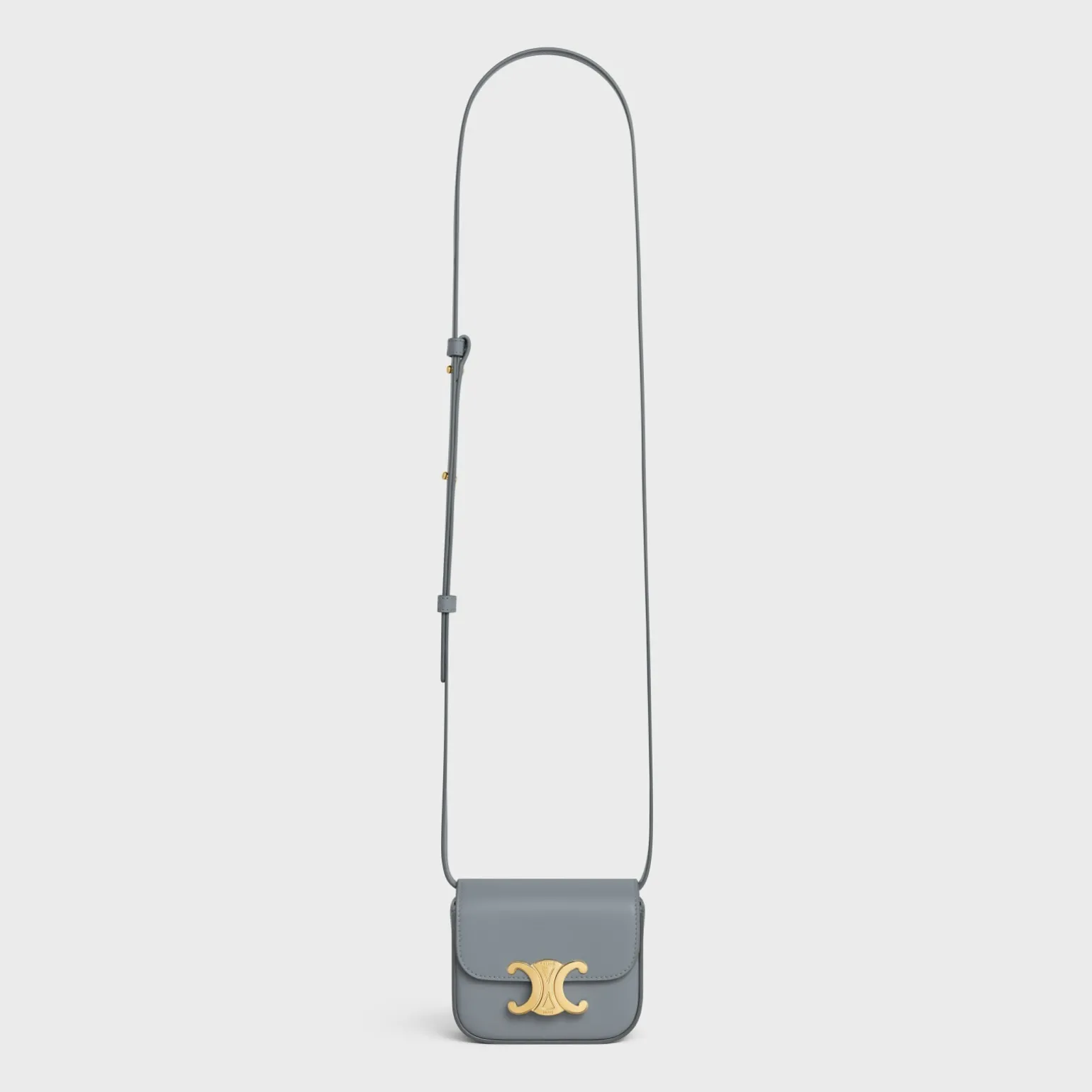 MINI CLAUDE in Shiny calfskin