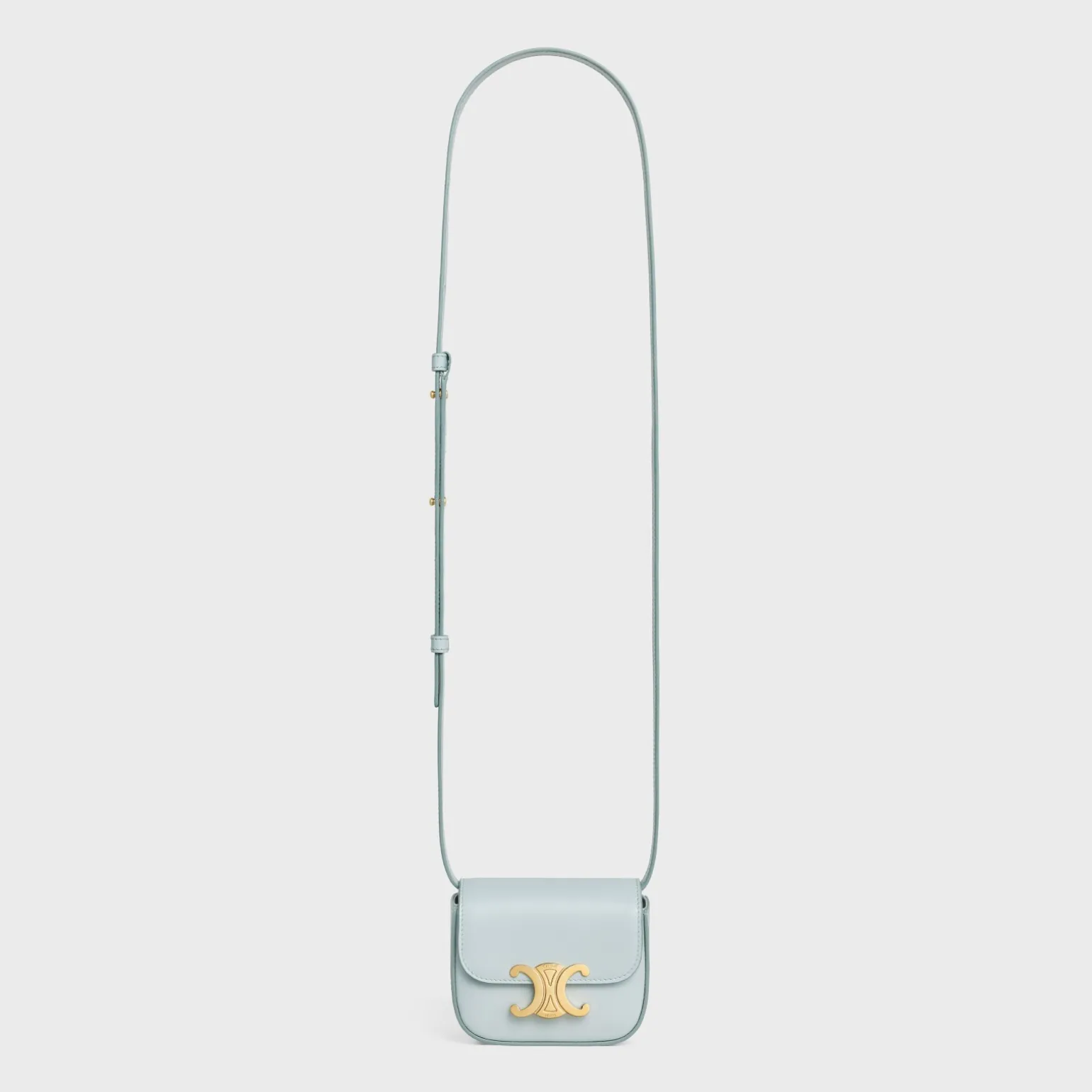 MINI CLAUDE in Shiny calfskin