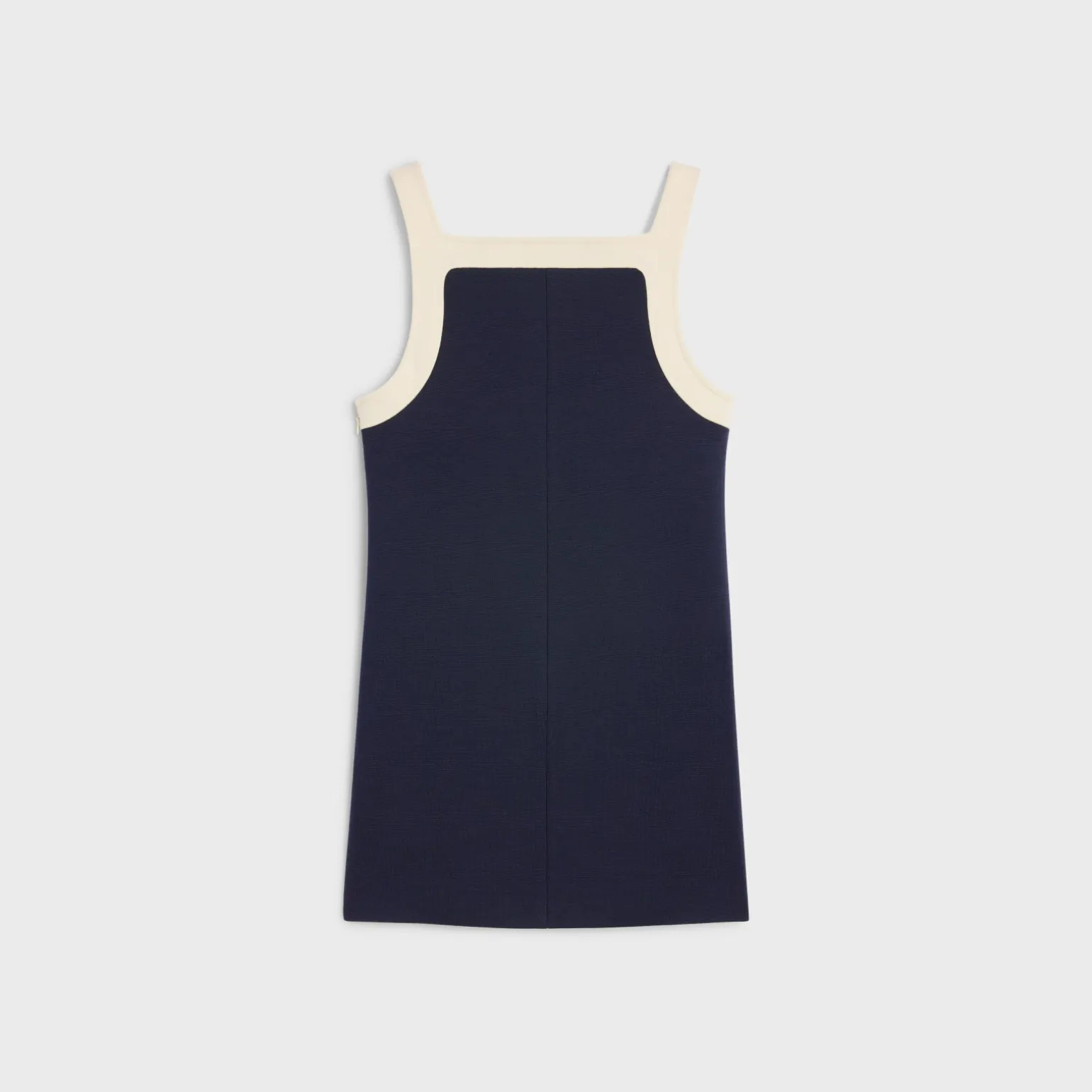 mini Triomphe dress in wool jersey