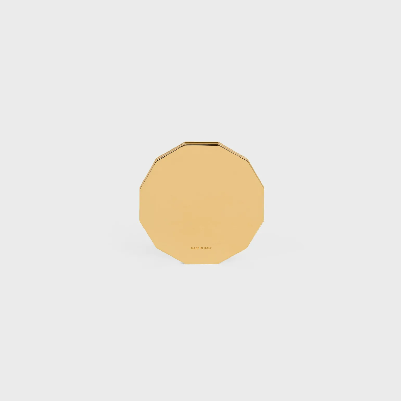 MIRROR IN LIZARD AND BRASS