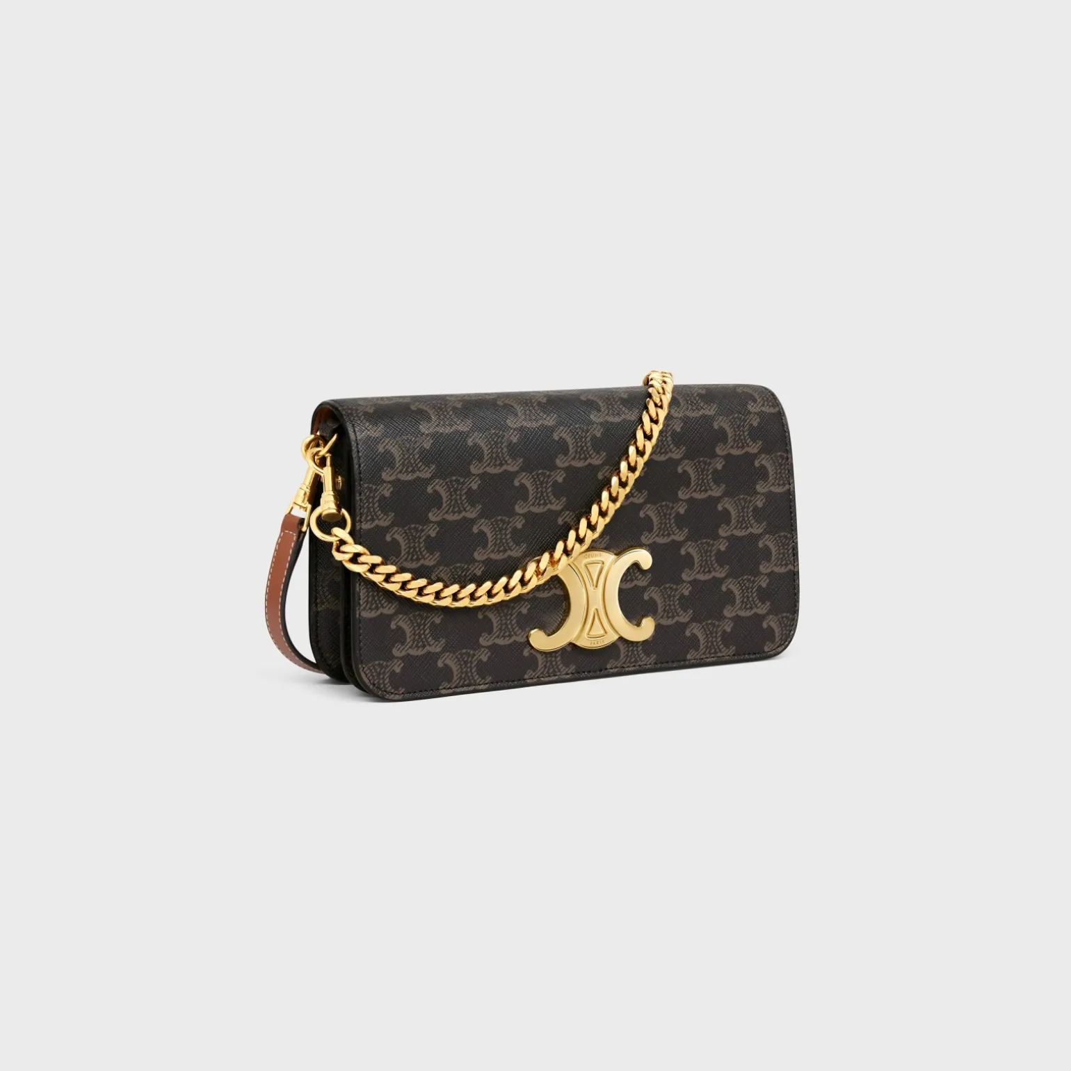 MULTIPOCHETTE in TRIOMPHE CANVAS and calfskin