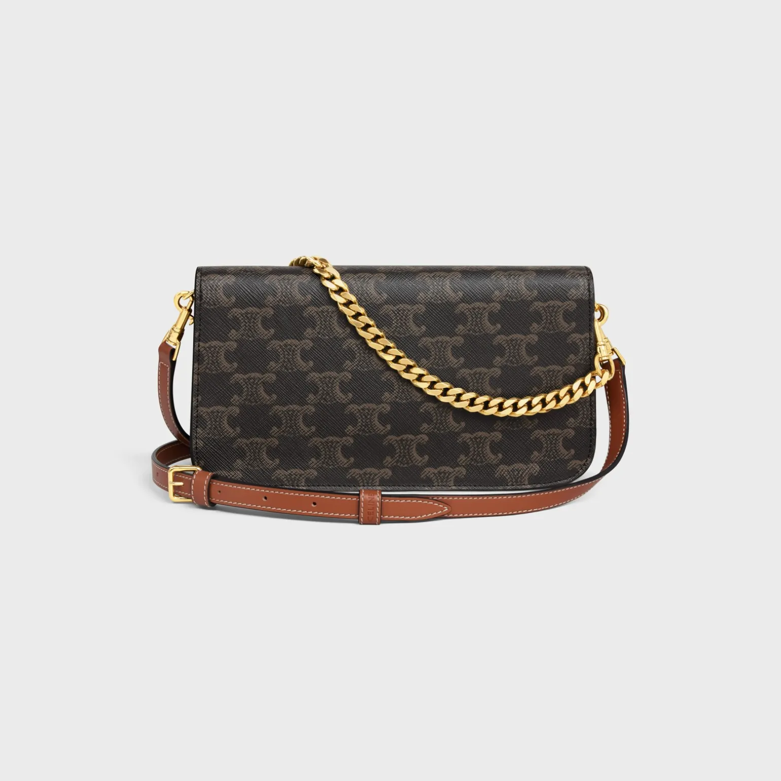 MULTIPOCHETTE in TRIOMPHE CANVAS and calfskin