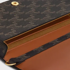 MULTIPOCHETTE in TRIOMPHE CANVAS and calfskin
