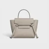 Nano Belt bag in grained calfskin