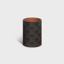 Pencil Holder in Triomphe Canvas