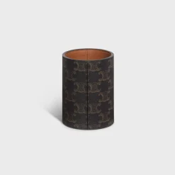 Pencil Holder in Triomphe Canvas