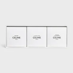 PERFUMED SOAPS SET PARADE, LA PEAU NUE, EAU DE CALIFORNIE 3x100G