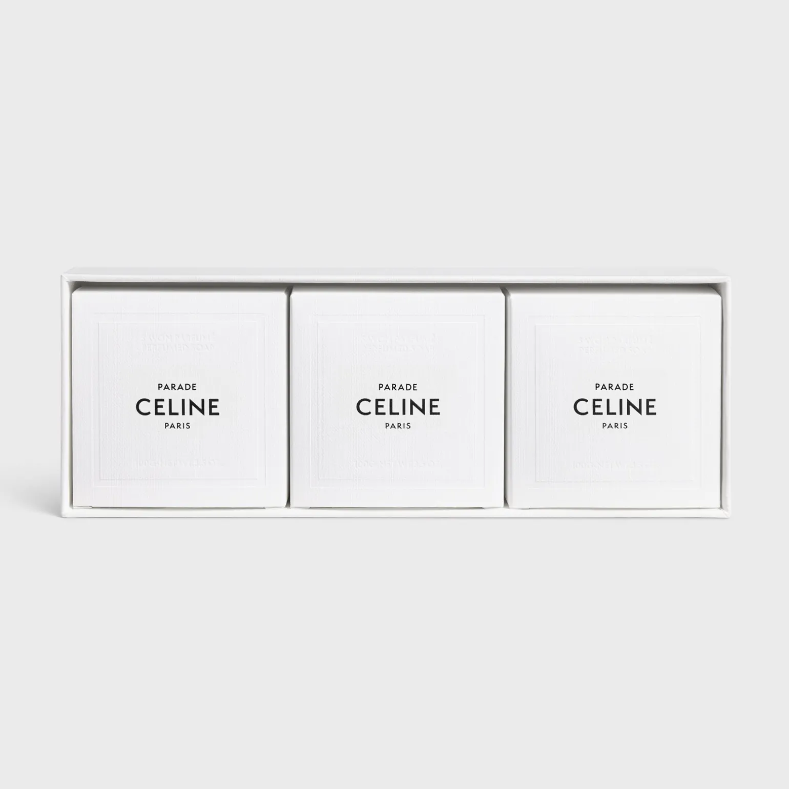 PERFUMED SOAPS SET PARADE 3x100G