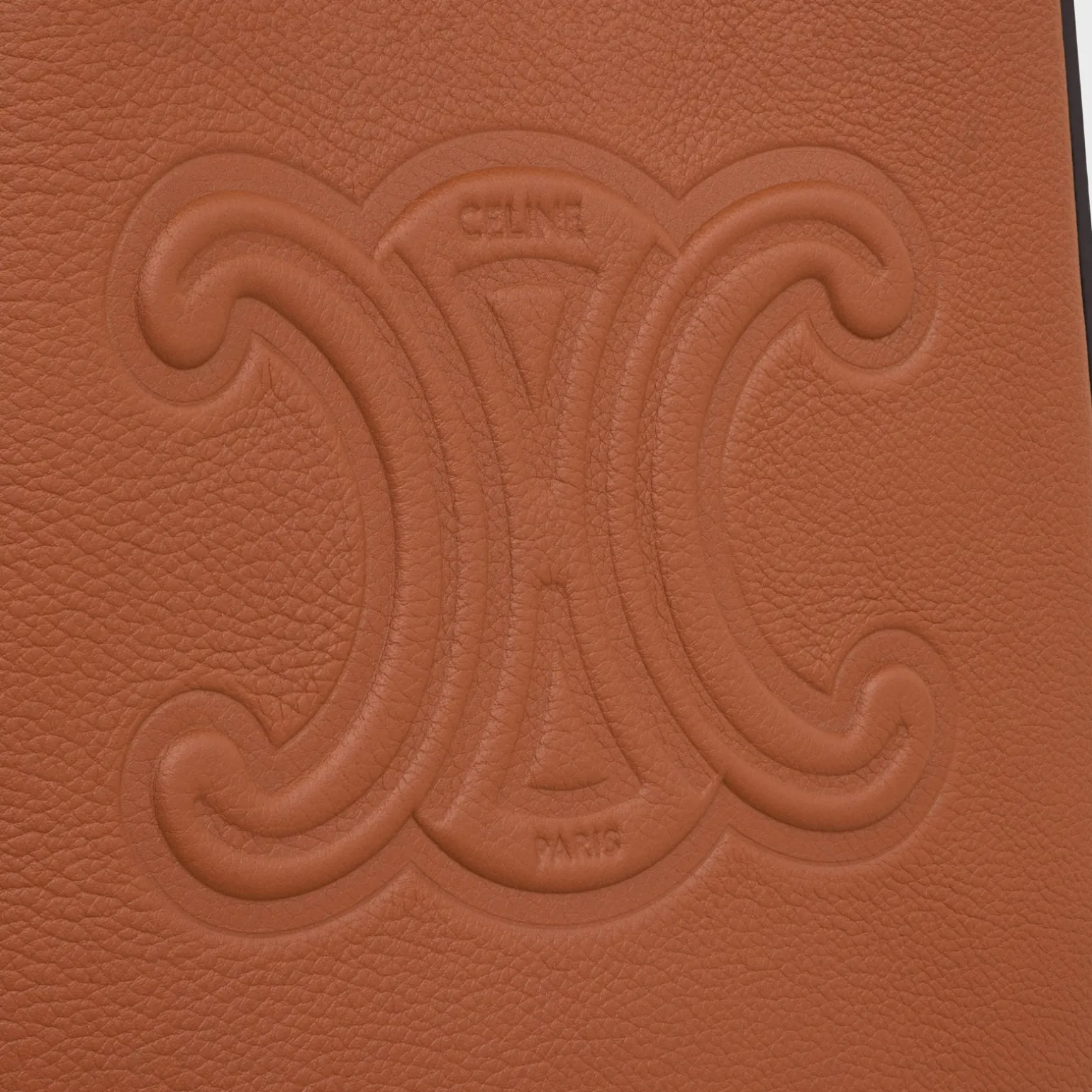 PHONE POUCH HELOISE in SUPPLE CALFSKIN