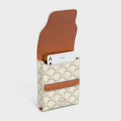 Playing Cards Case in Triomphe Canvas and Lambskin