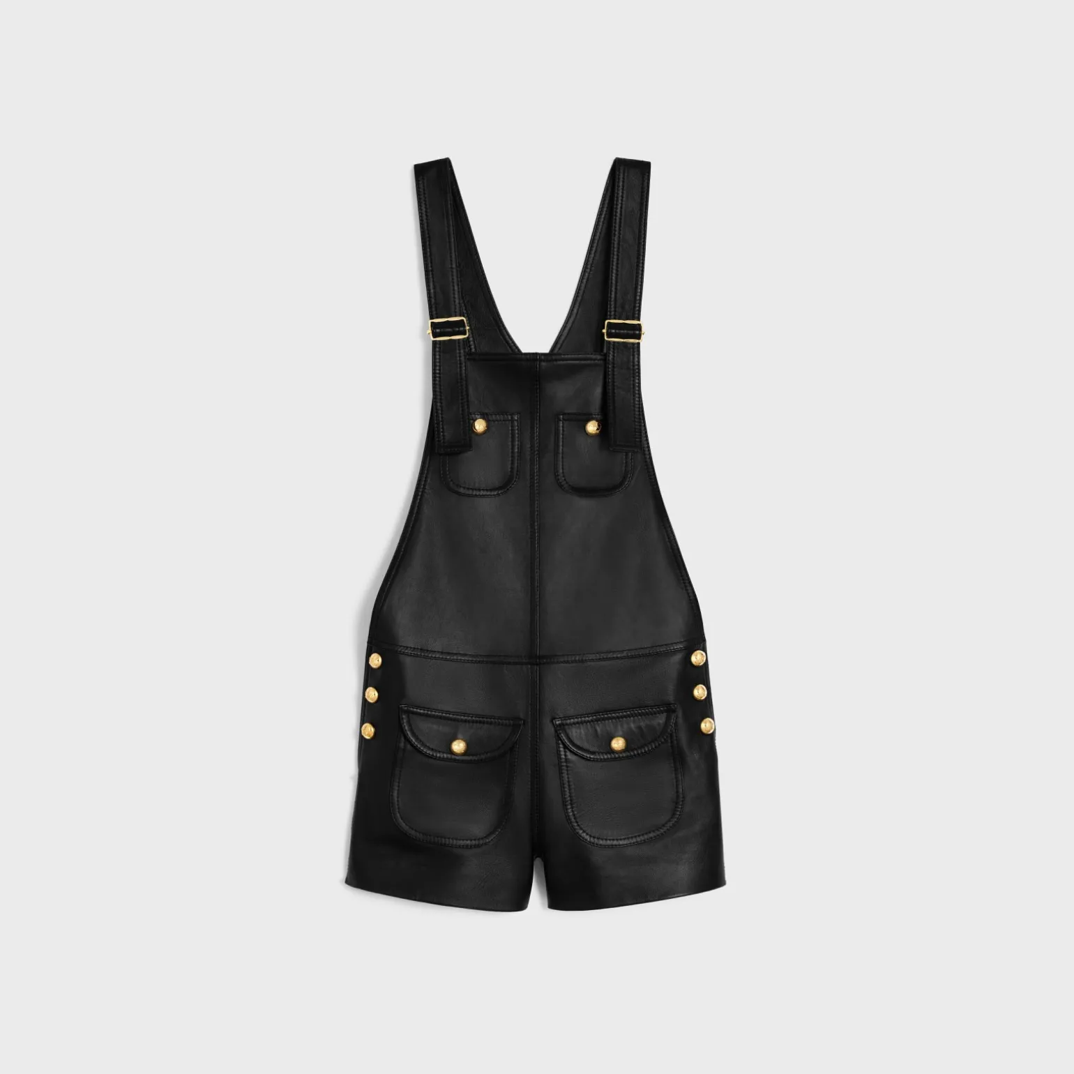playsuit in soft lambskin