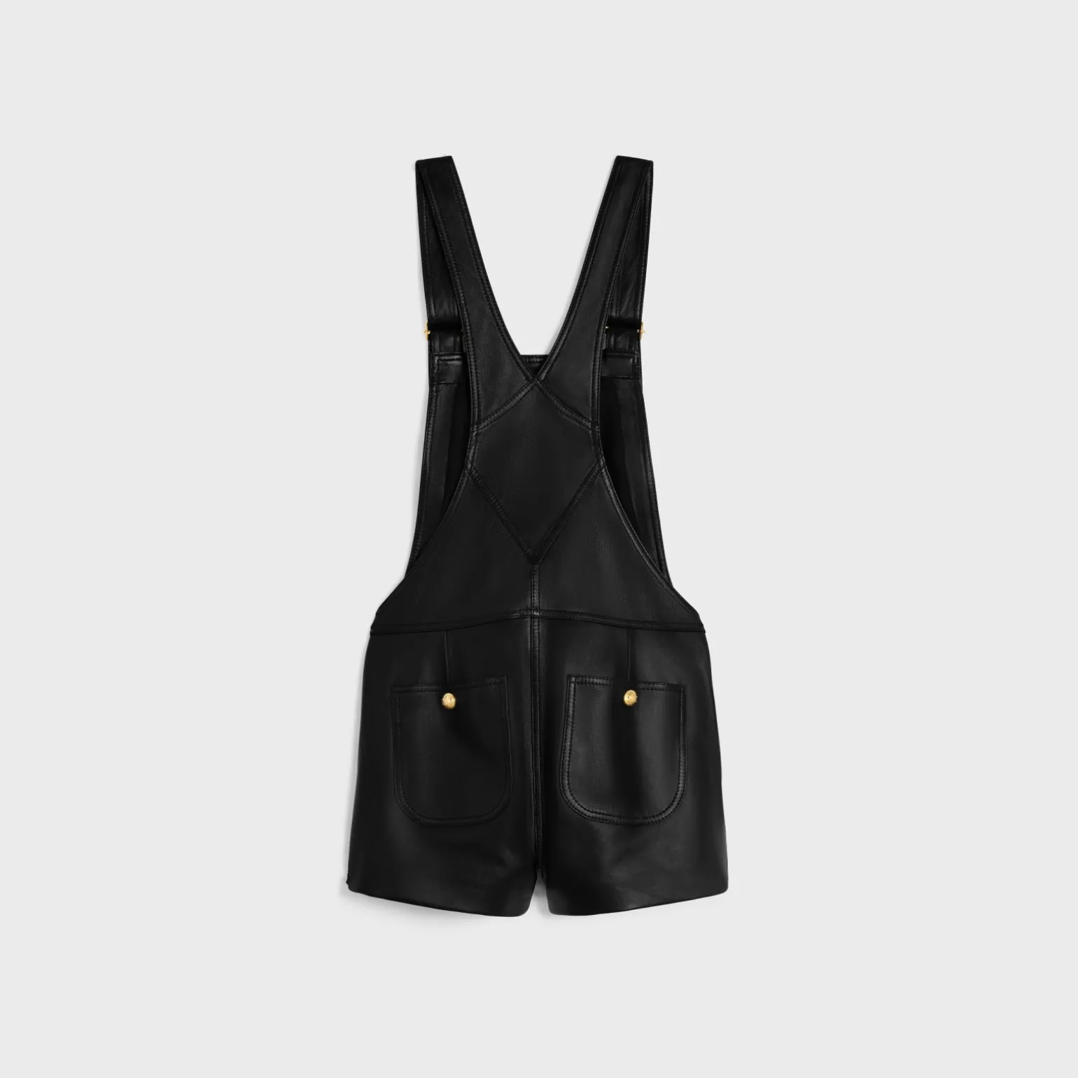 playsuit in soft lambskin