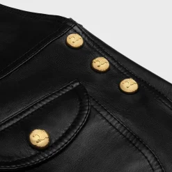 playsuit in soft lambskin