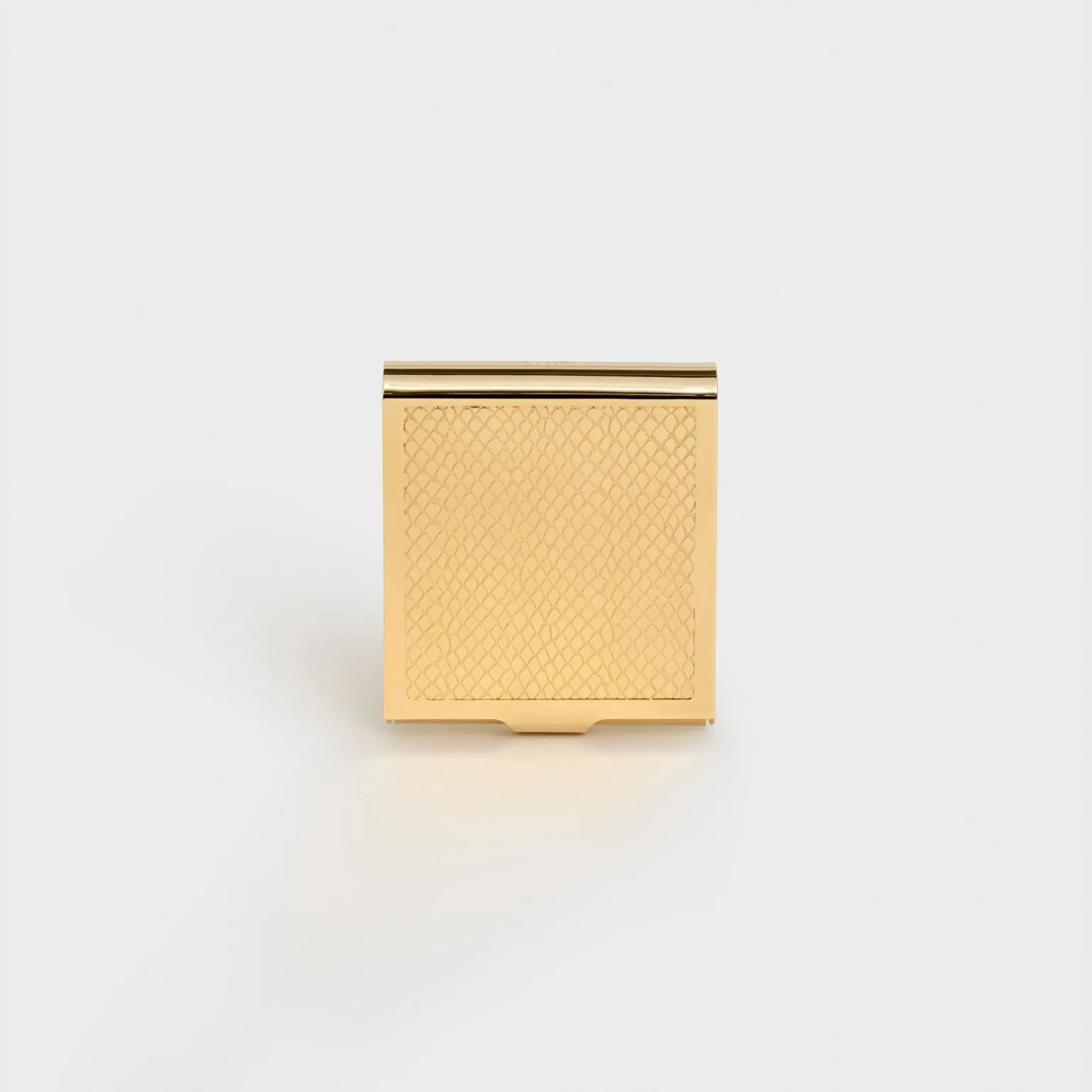 Python Engraved Matches Box in Brass