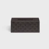 Rectangular tissue box in Triomphe Canvas