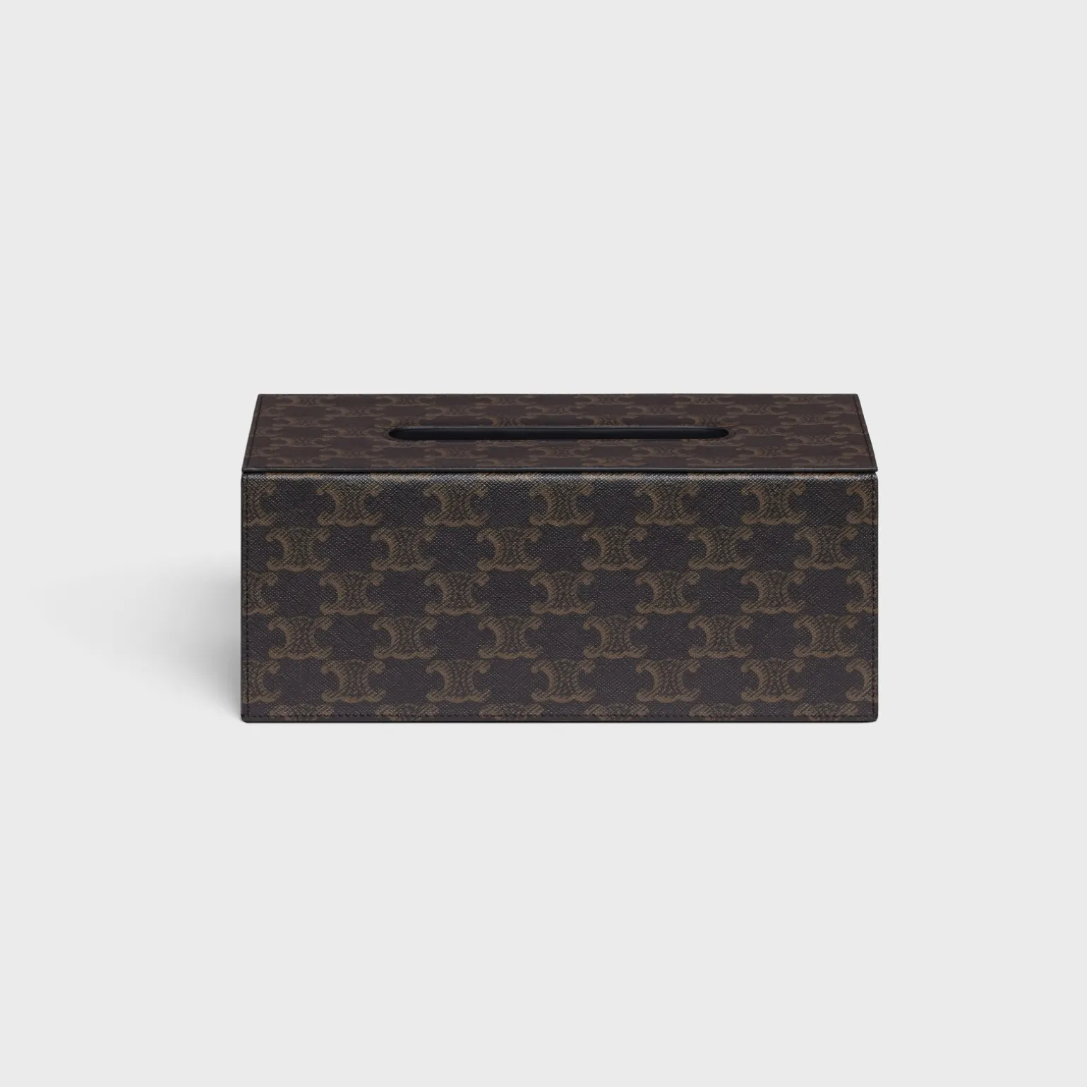 Rectangular tissue box in Triomphe Canvas