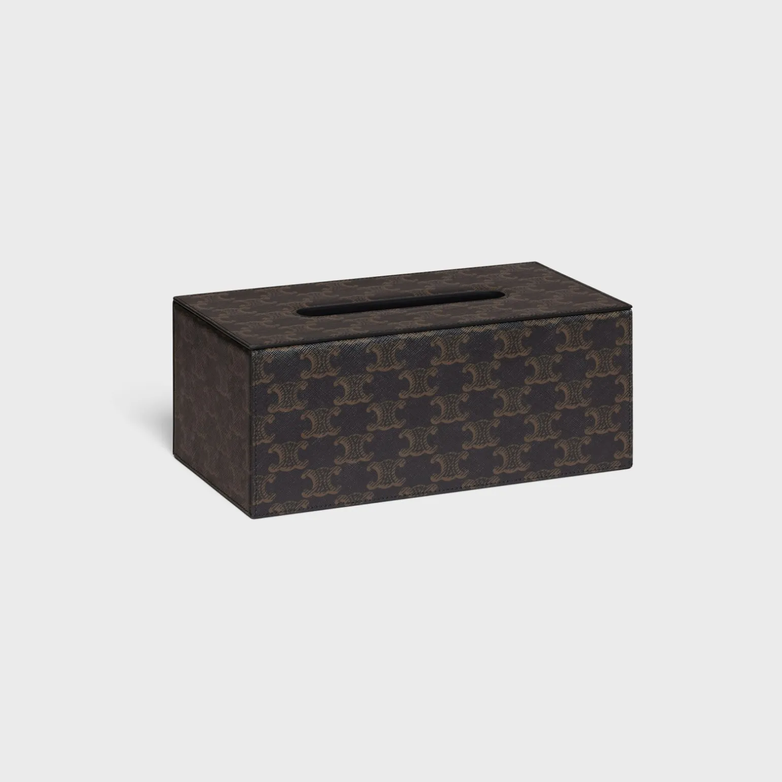Rectangular tissue box in Triomphe Canvas