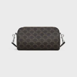 Roller messenger in TRIOMPHE CANVAS AND CALFSKIN