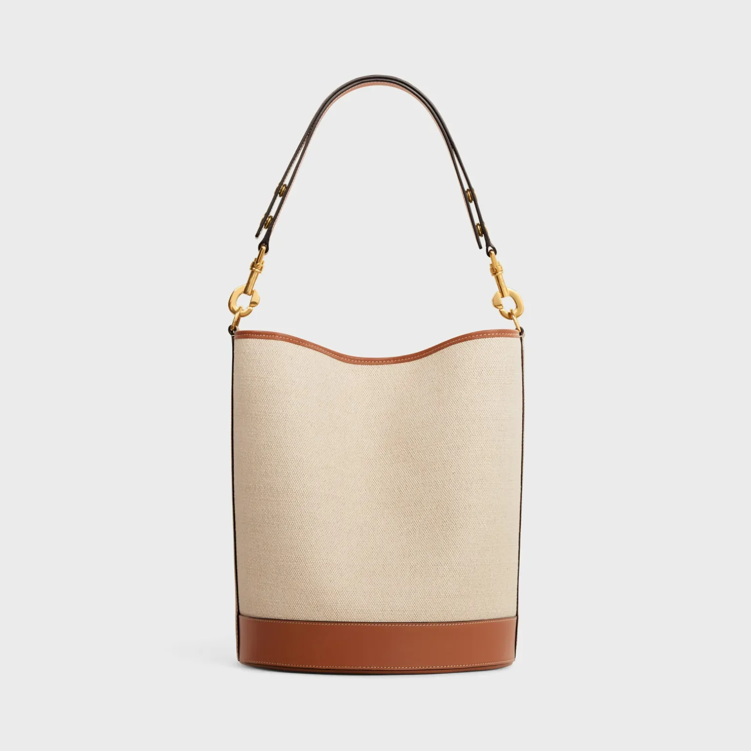 SAILOR BUCKET CUIR TRIOMPHE in TEXTILE AND CALFSKIN