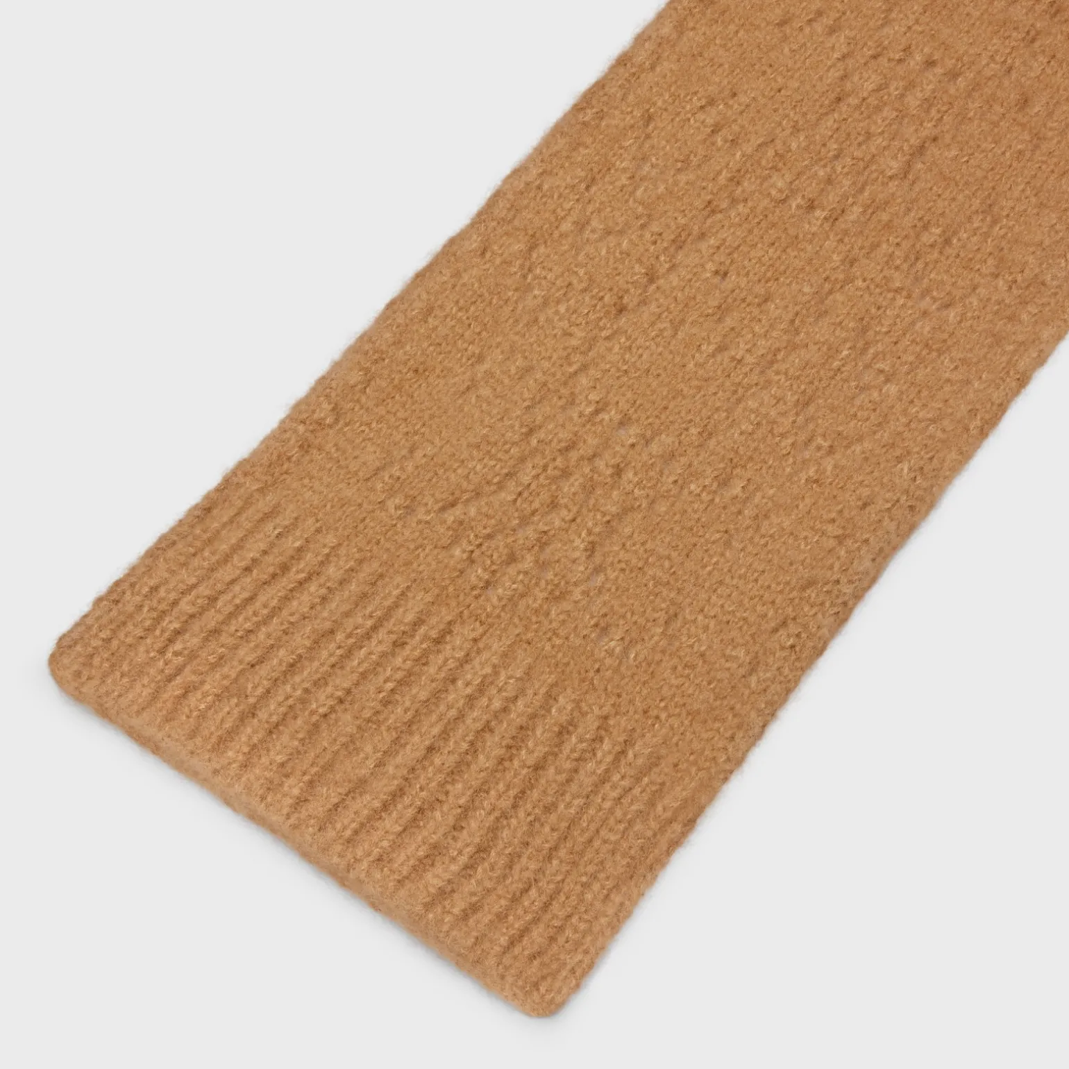 scarf in cashmere and silk pointelle