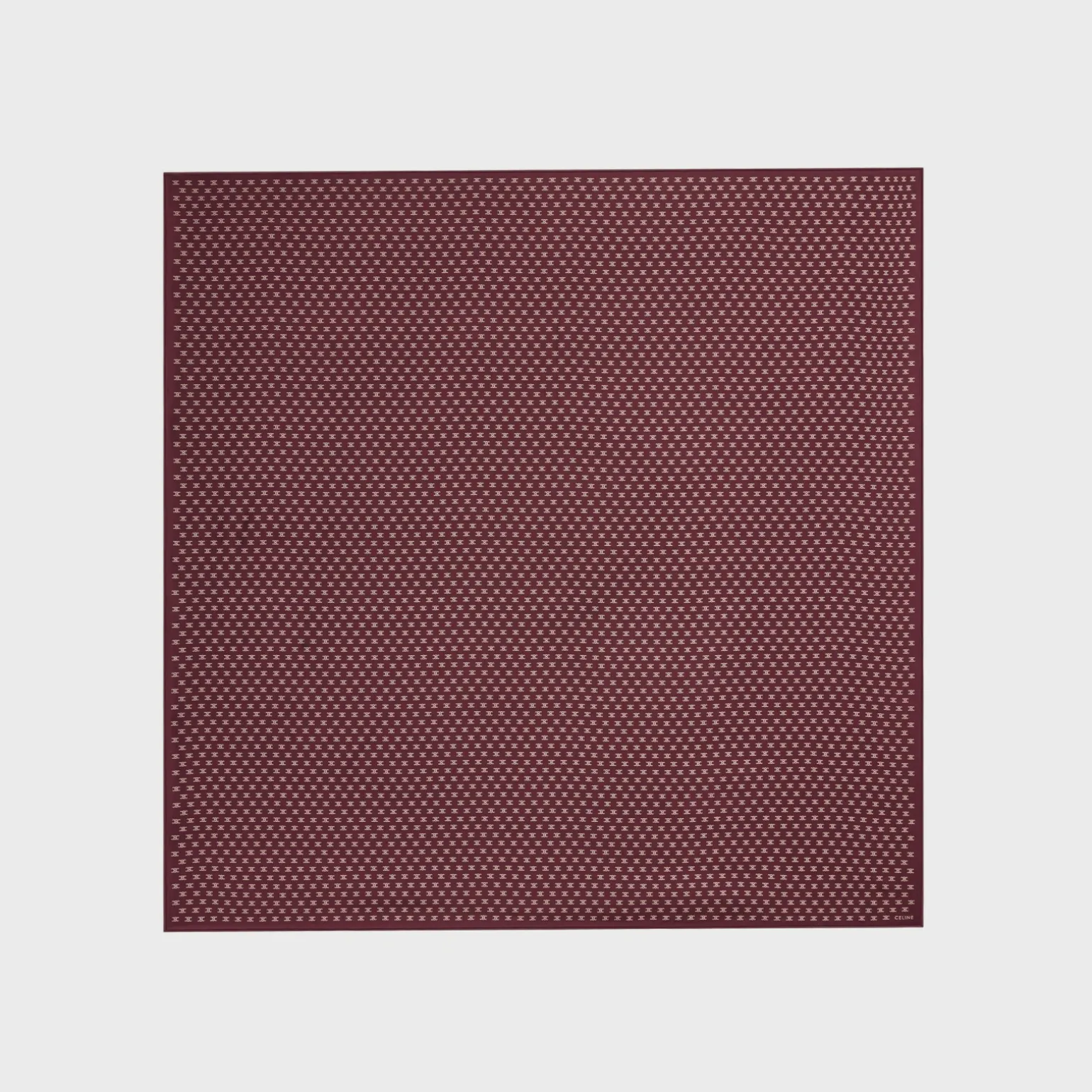 scarf in triomphe silk twill