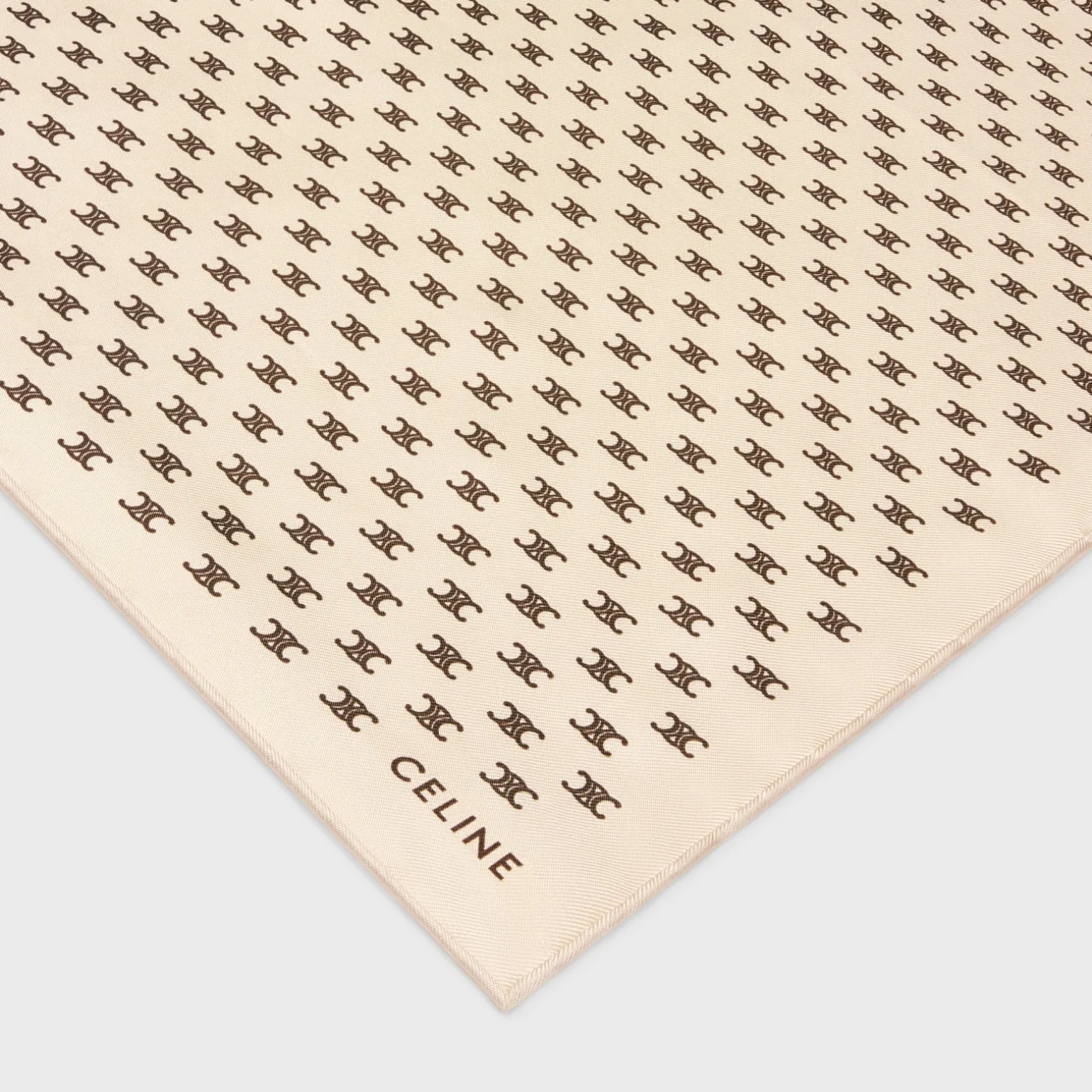 scarf in triomphe silk twill
