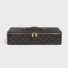 Shirt Case in Triomphe Canvas and Calfskin