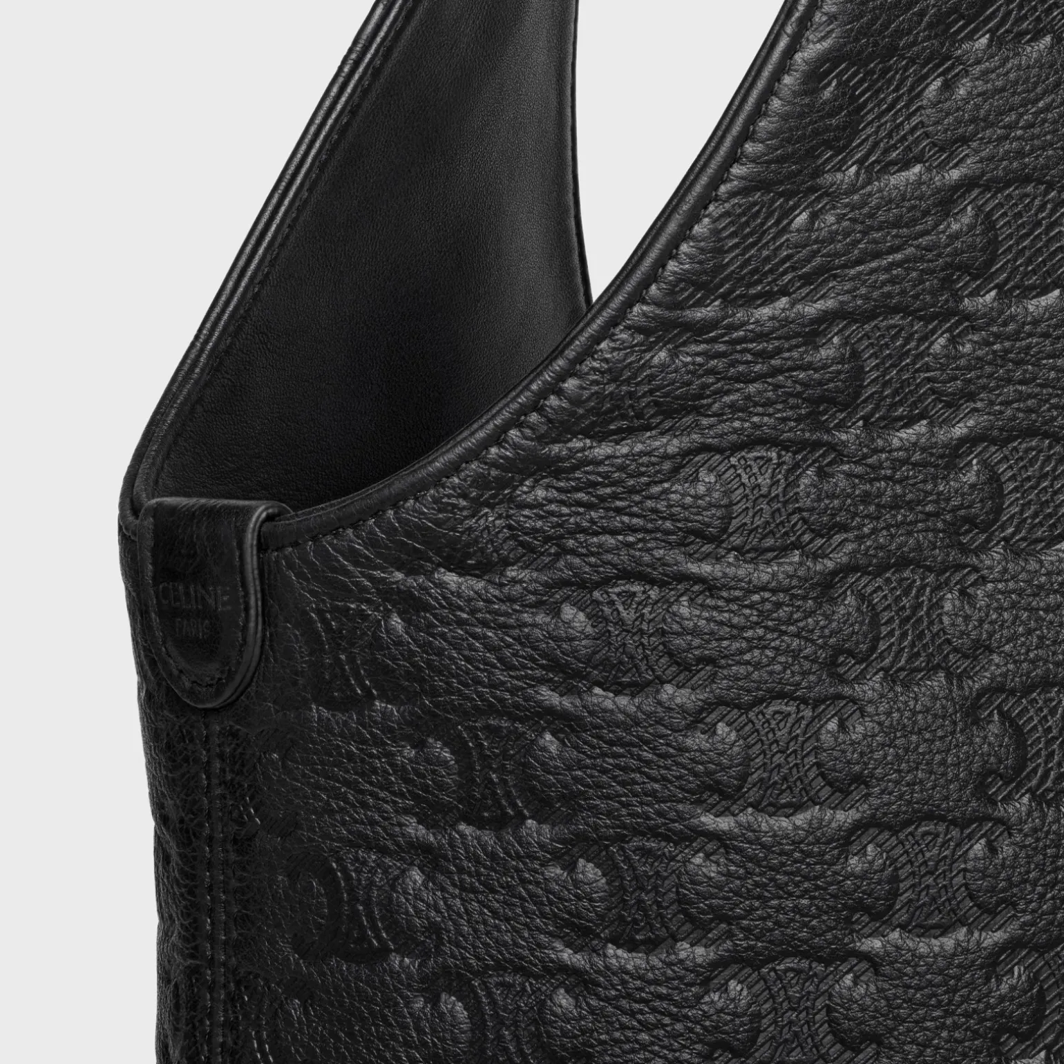 SHOPPER CABAS in CALFSKIN TRIOMPHE EMBOSSED