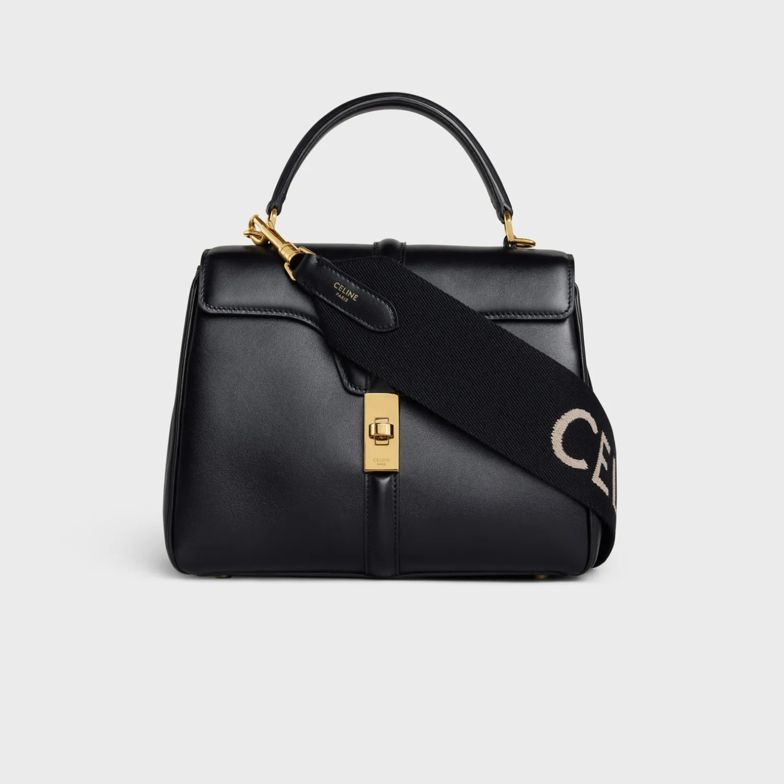 Short Strap in Wool with Celine jacquard