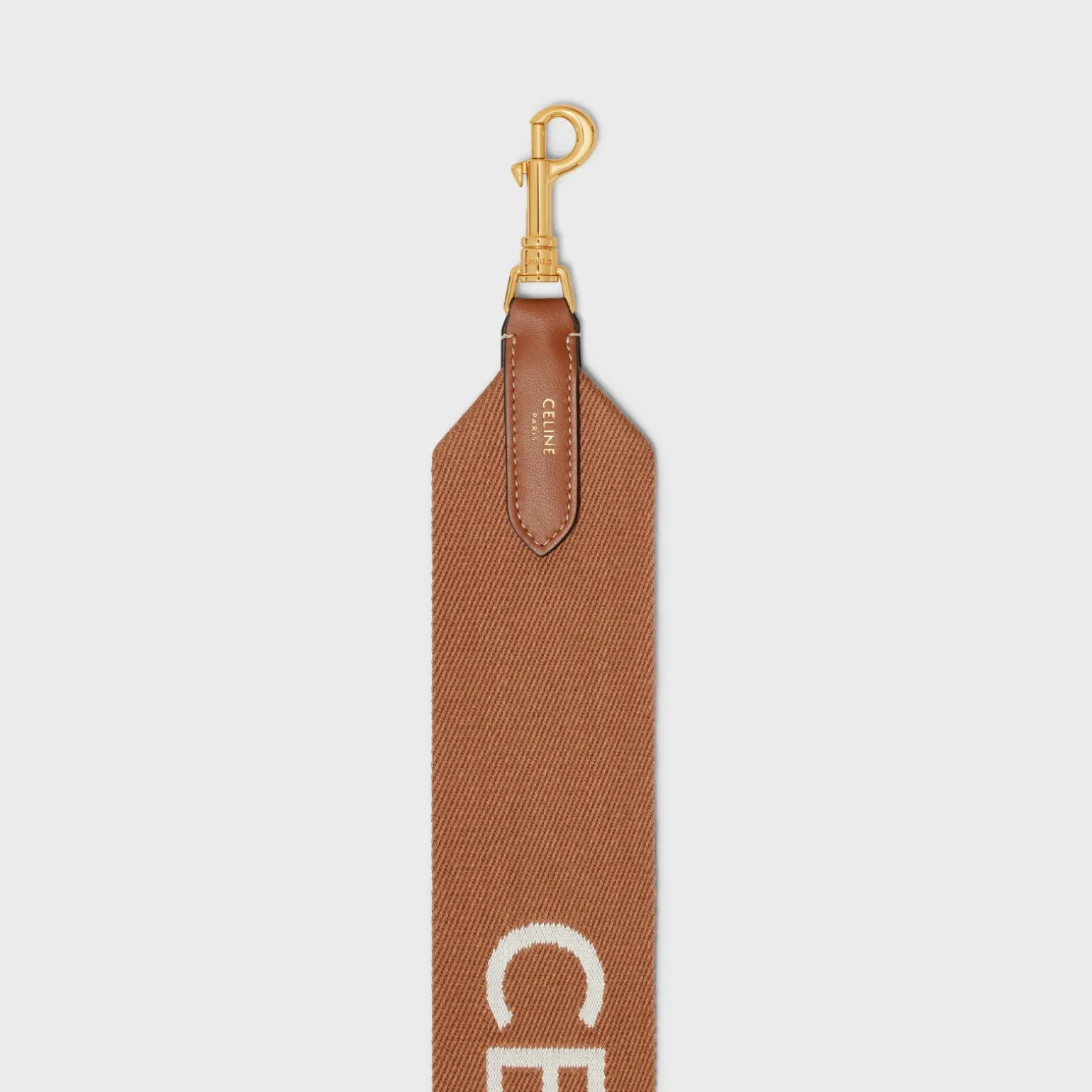 Short Strap in Wool with Celine jacquard