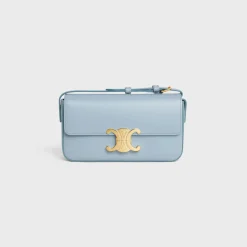 SHOULDER BAG CLAUDE in shiny calfskin
